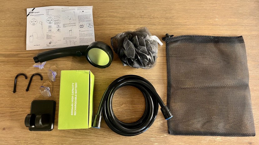 spopal 6000mah rechargeable - assembling and setting up this unit was one of the easiest of any of...