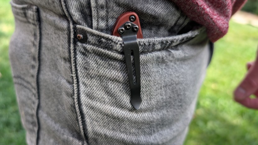 benchmade 940 osborne - just about the only portability improvement we'd like to see on this...