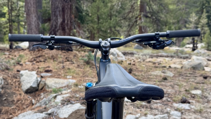 a well-laid-out cockpit with clean cable routing and ample reach.