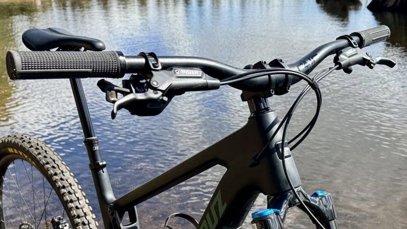 the oneup cockpit felt great with ample control and just a bit of...