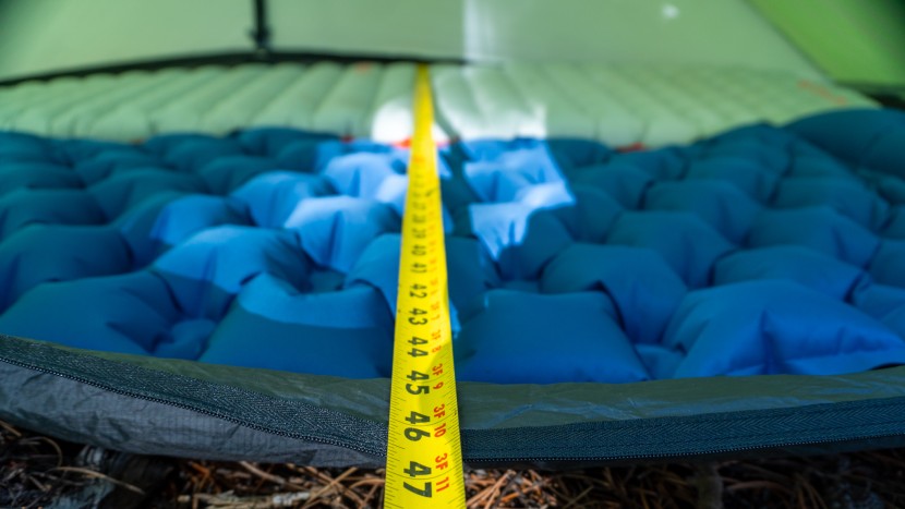 two 20" pads fit without a problem inside the lanshan 2 pro.