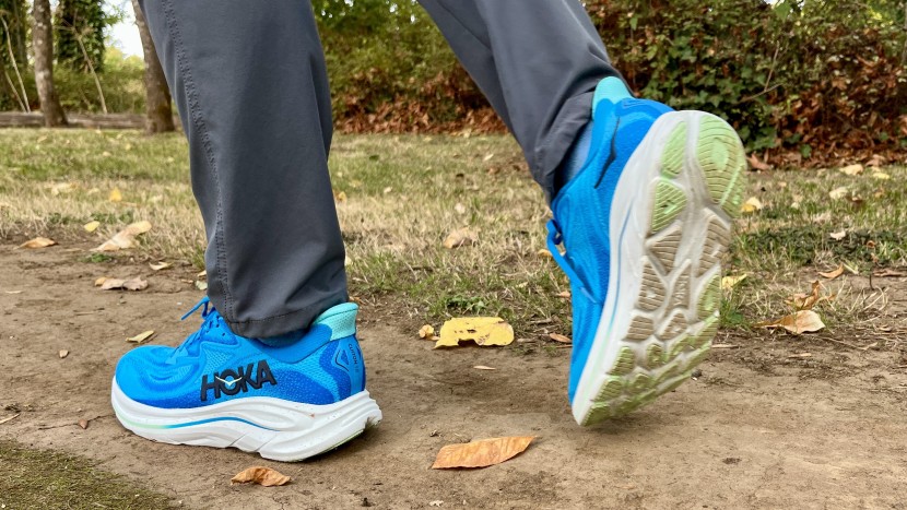 hoka clifton 10 - the compression-molded eva midsole isn't the latest shoe tech, but...