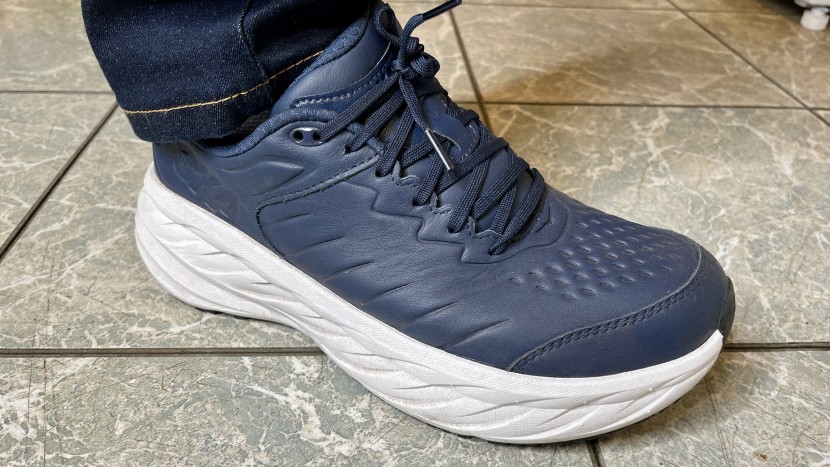 hoka bondi sr - workplace floors are often tile or linoleum. in this environment...