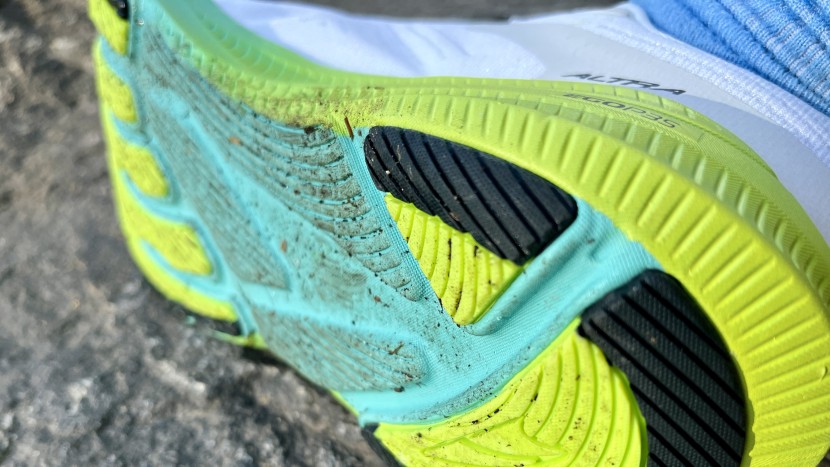 altra experience flow 2 - the deep grooves between the rubber sections of the tread provide...