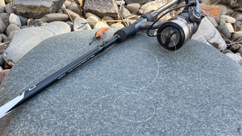 fishing line - line that pops off the end of your reel's spool in coiled loops has...