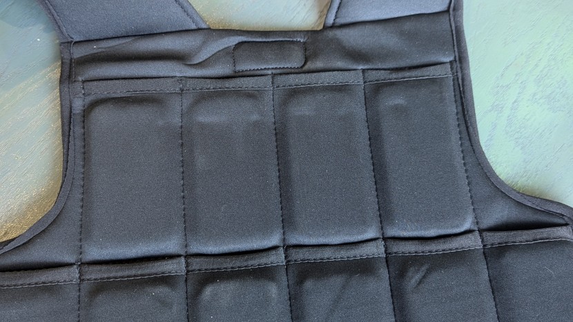 the entire inside of the trx is a soft neoprene fabric that, while...