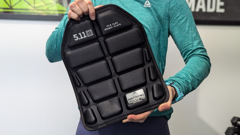 weight vest - the flexible plates aren't as compact, but we love they allow for...