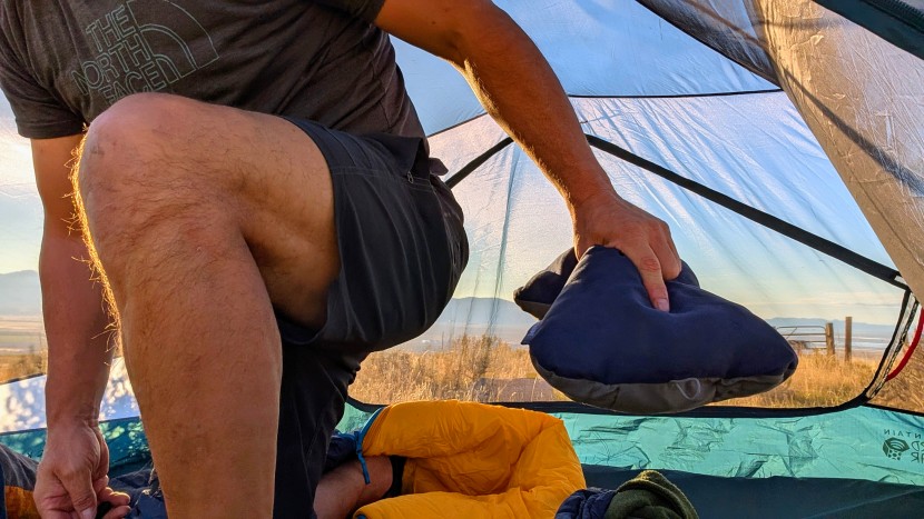 camping pillow - pillows should be easy to set up, carry, pack, wash, store, and more.