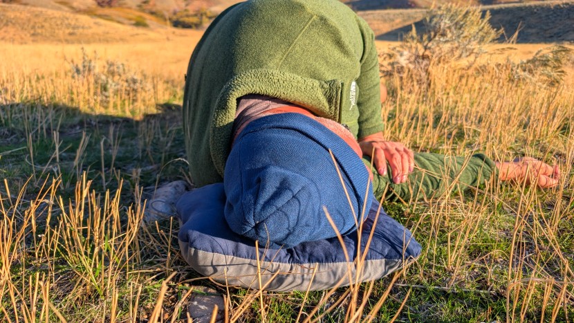 this pillow is super comfortable, but it can compress and lose loft...