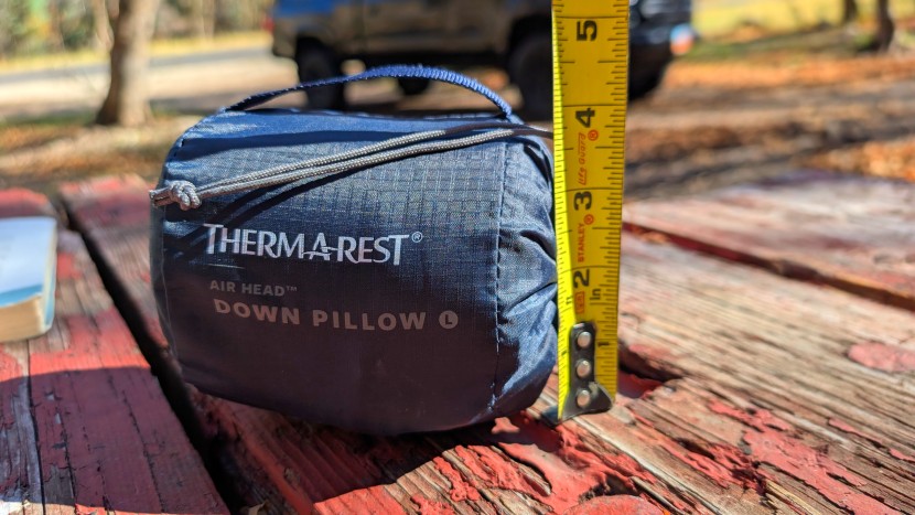 we were impressed with its packed size. for its massive size, it...