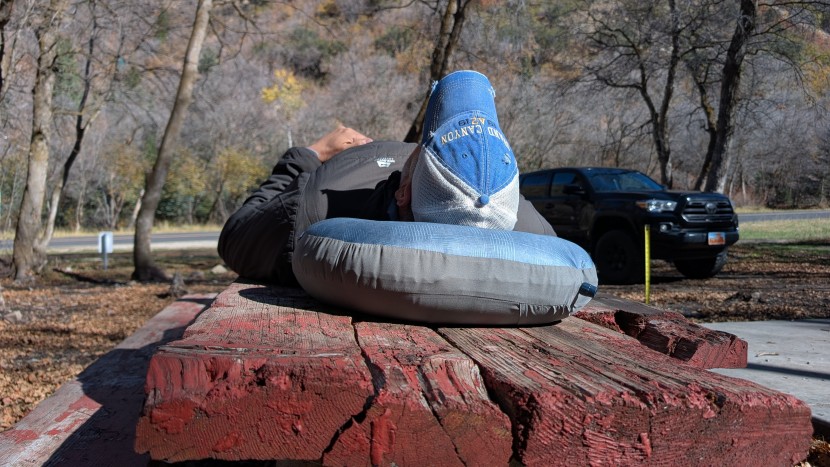 from all the angles. this pillow works really well for...