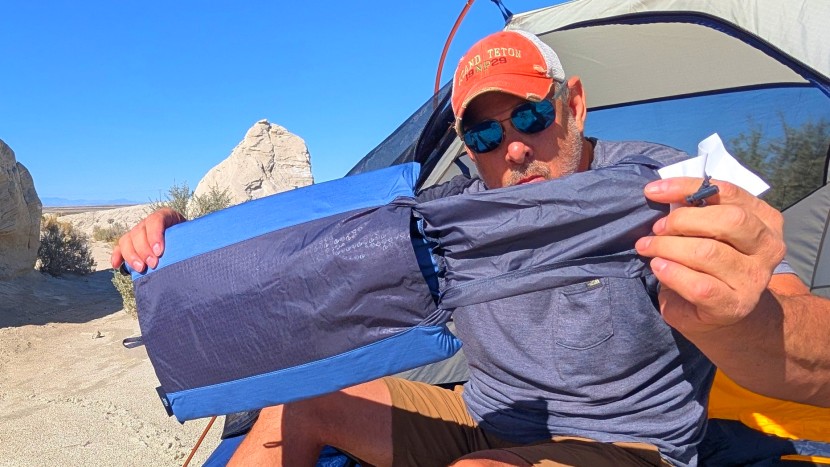 nemo fillo - we love that the built-in stuff sack can't get lost.