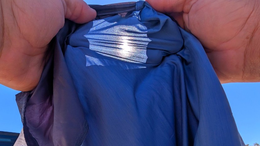 the fillo's fabric stays cool, even in the sun.