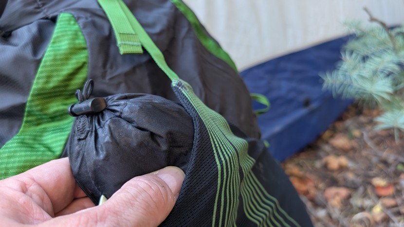 we love the elite's packed size. it's small enough to be packable...