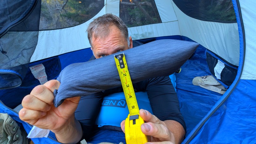 the fillo elite doesn't have enough loft to sleep comfortably on...