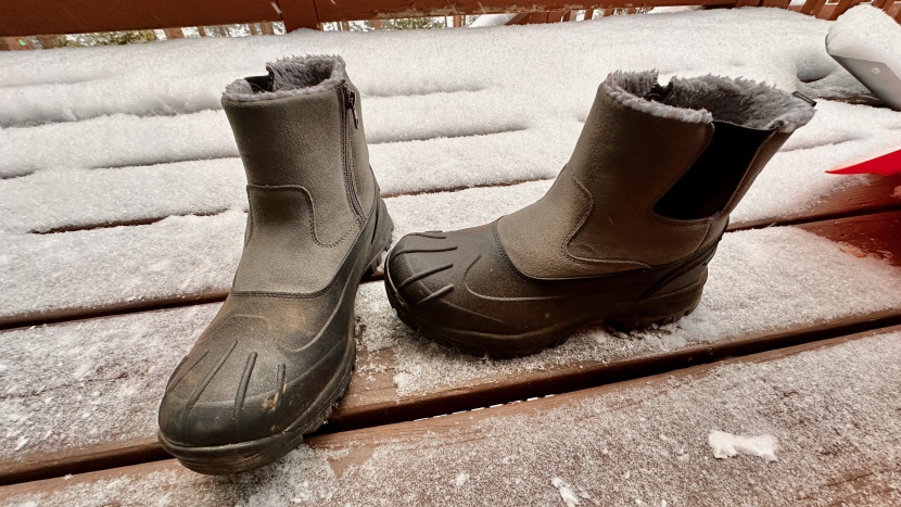 the nortiv 8 slip on in tahoe winter testing conditions.