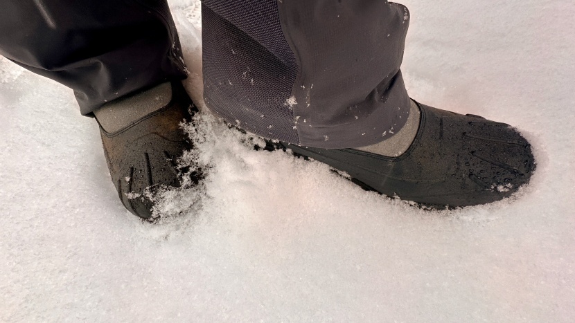 the nortiv 8 slip on in tahoe winter testing conditions.