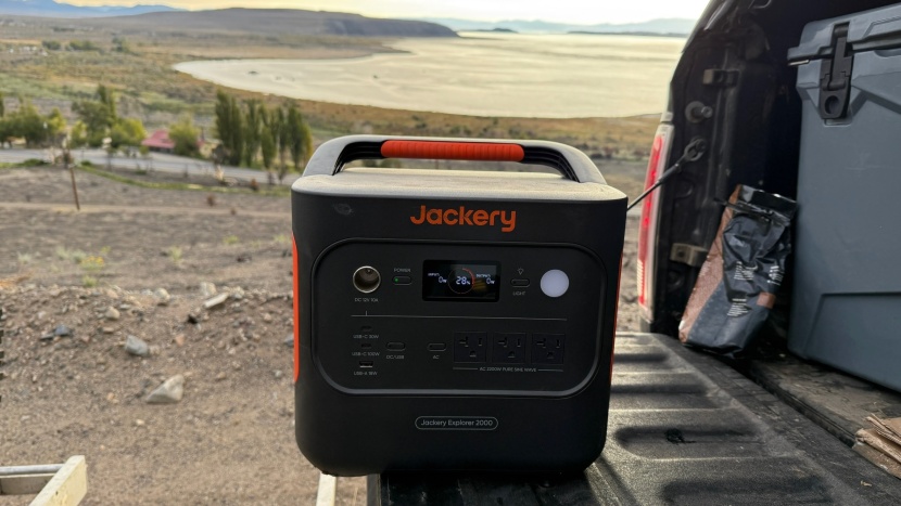 jackery explorer 2000 v2 - although a bit heavy at 39 lbs, the 2000 v2 is small and compact...