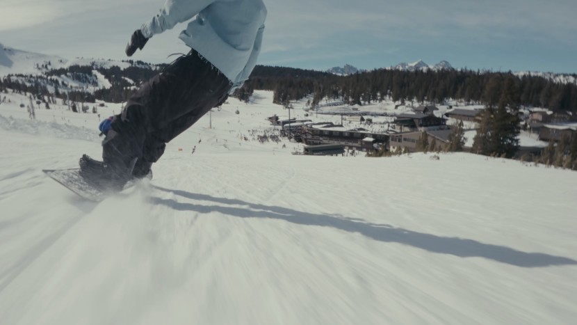 when we weren't gouging deep ruts on groomers, we took the howler...