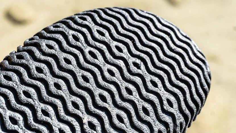 most water shoes don't have deep lugs or aggressive tread. that's...