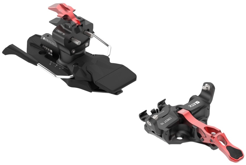 the old atk crest 10 (left), compared to the newer version (right).