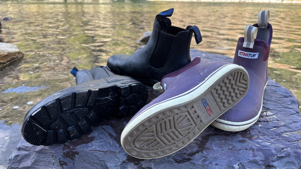 rain boots womens - both the xtratuf ankle deck boot and the blundstone thermal chelsea...