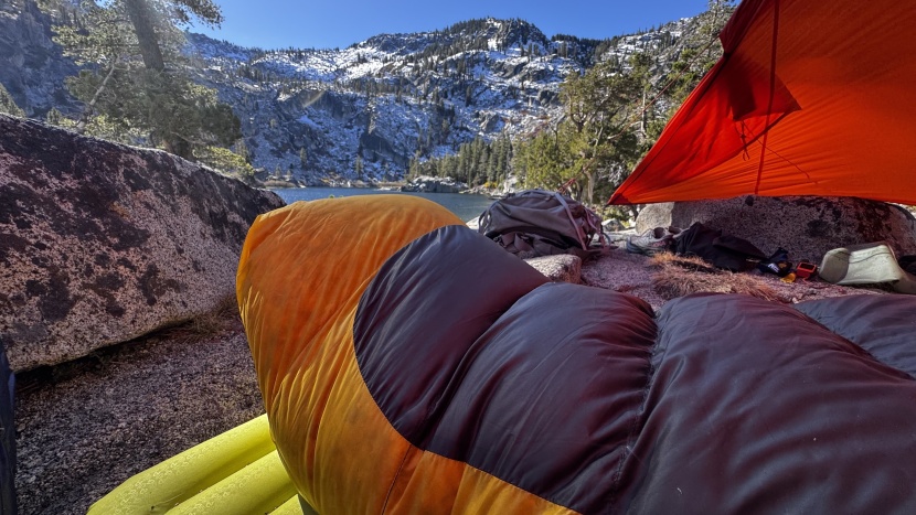 sea to summit spark 15 - the spark 15 has plenty of fill power and loft to keep our feet...