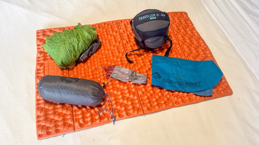 ultralight sleeping bag - for a fair-weather over-nighter, an ultralight kit can be comprised...