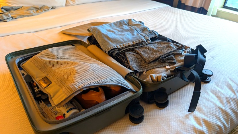 traveling with a carry-on-sized bag can keep you fast and light...