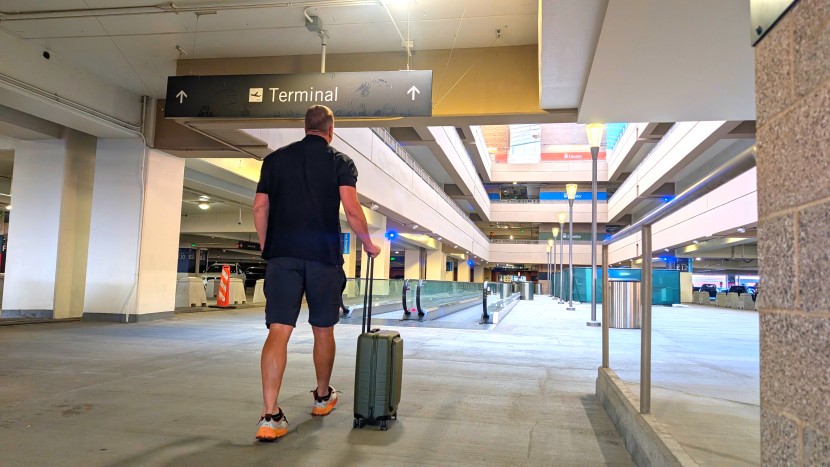 traveling with a carry-on-sized bag can keep you fast and light...