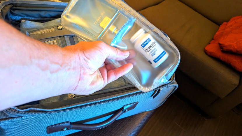 we love all of the pockets, especially the quick-stash exterior...