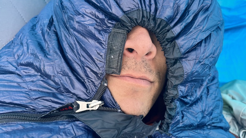 we weren't fans of the velcro tab, which is awkwardly positioned and...