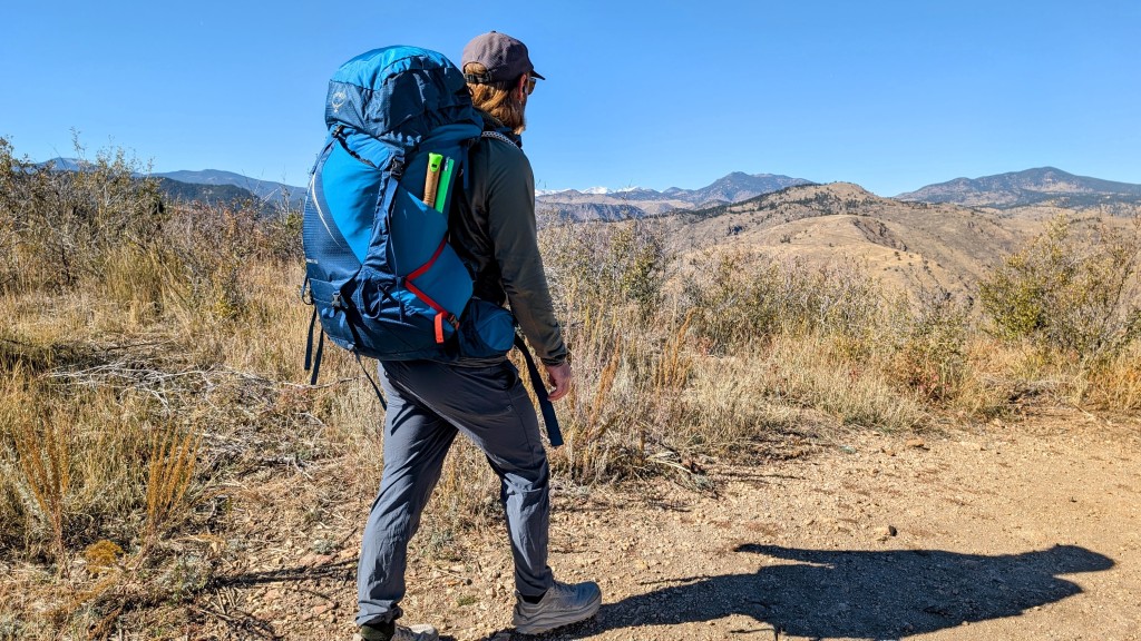 osprey atmos ag lt 65 - the atmos ag lt is a favorite for hauling a lot of gear.