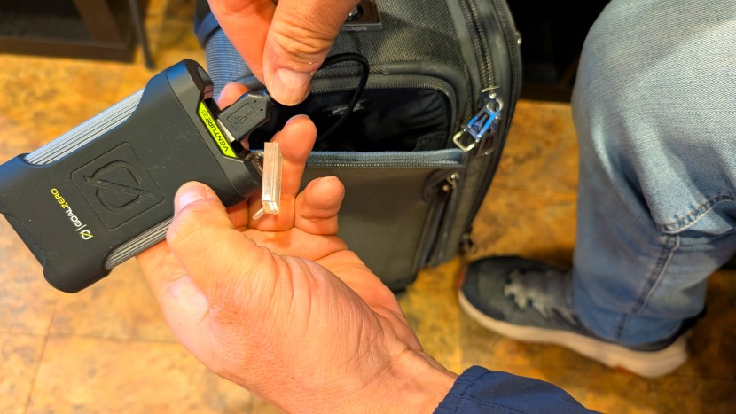 we liked the ability to grab a quick charge anywhere.