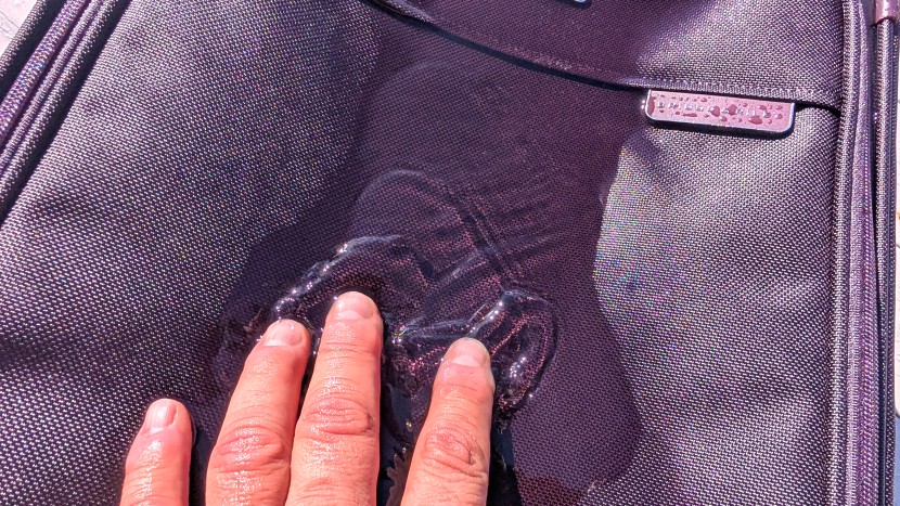 it wasn't perfectly water-resistant in our water tests, but it still...