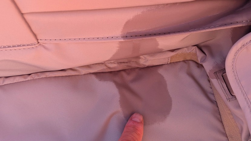 it wasn't perfectly water-resistant in our water tests, but it still...