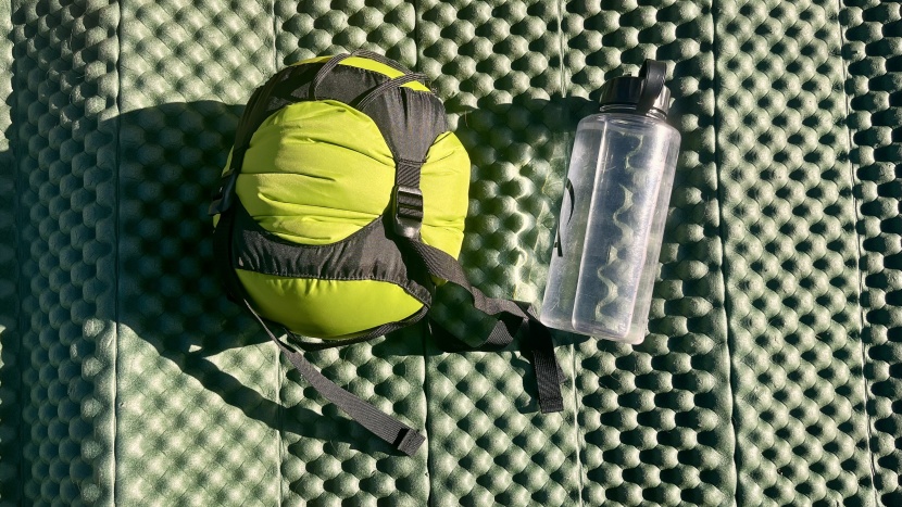 backpacking sleeping bag - we packed each sleeping bag into the same compression sack to find...