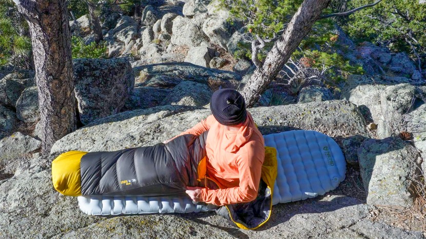 justin simoni testing out ultralight gear.