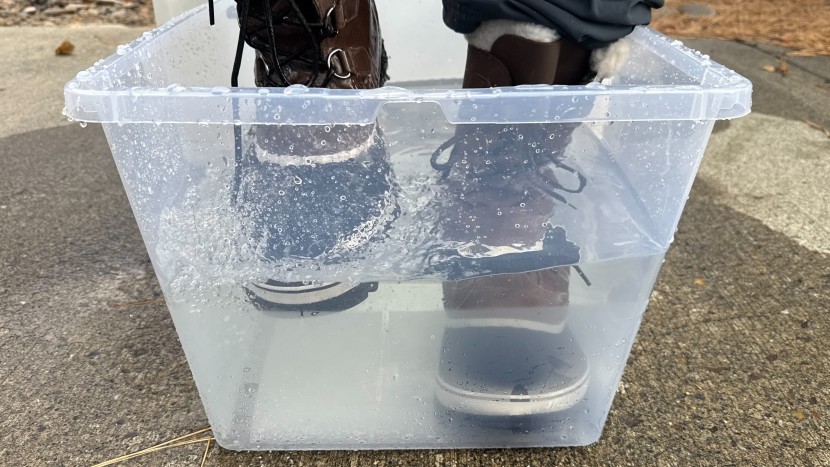 winter boots men - while you likely won't find yourself in a bucket of water, we...
