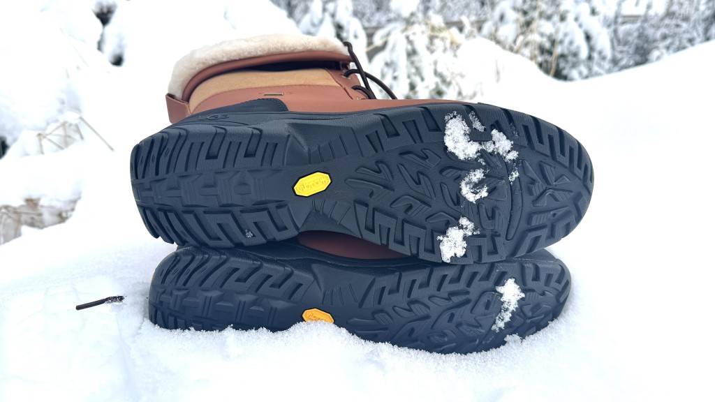 ugg butte - while the vibram rubber compound is relatively soft and grippy on...