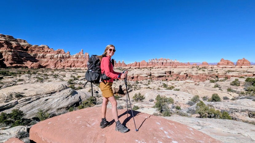 trekking poles - it can be tempting to skip using poles, they can really help to...