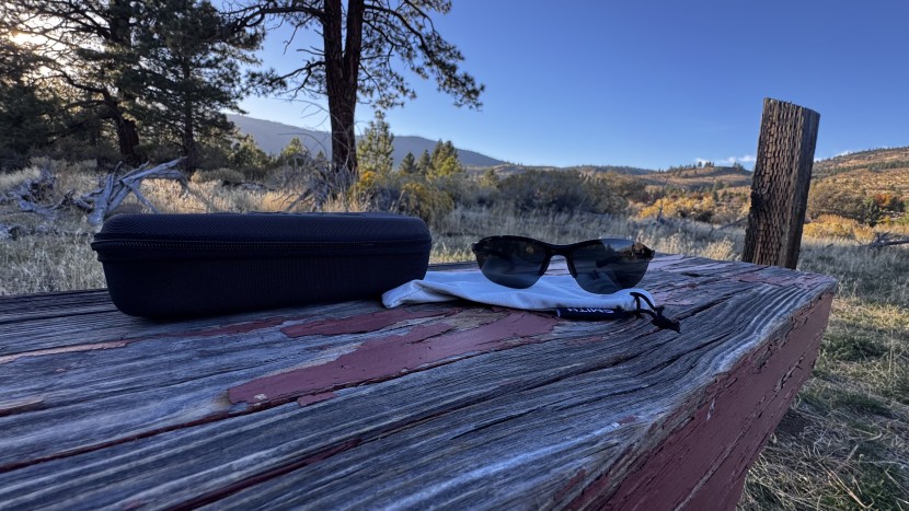 the included carry case, extra low-light lens, and microfiber bag...