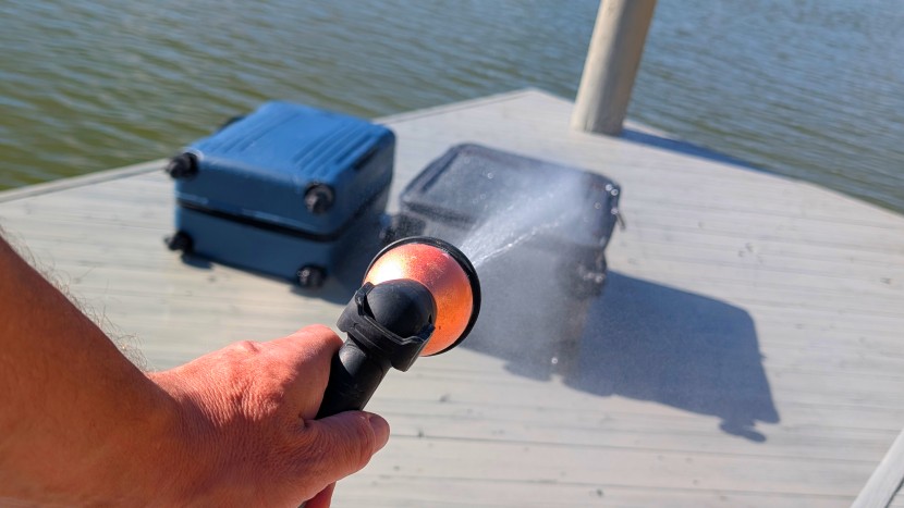 the zippers do a good job of holding back water, and the ballistic...