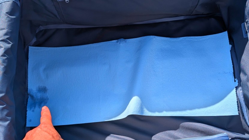 the zippers do a good job of holding back water, and the ballistic...