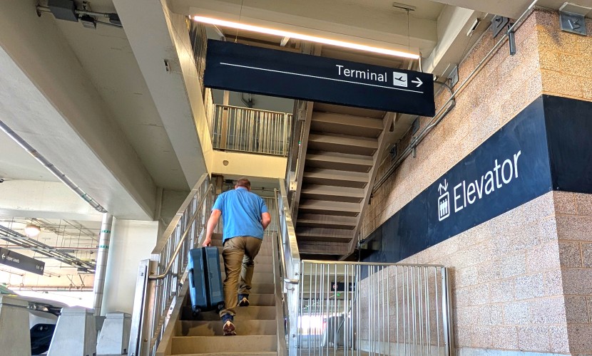 we packed, unpacked, and then packed again.