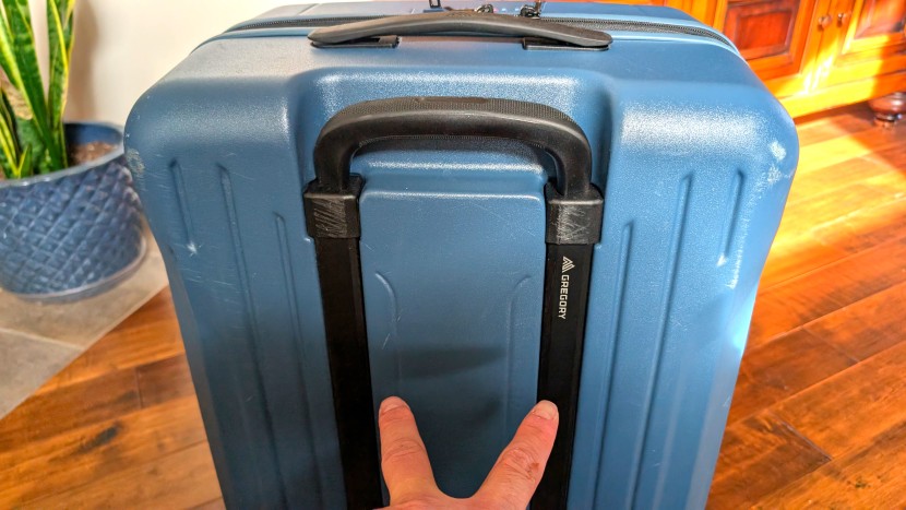 the gregory is decently water-resistant and its shell is tough...