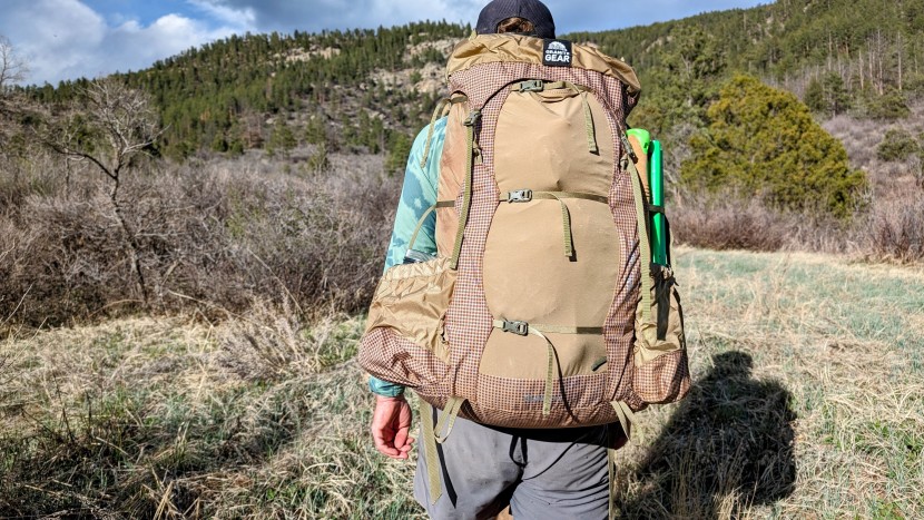 backpacks backpacking - the granite gear blaze 60 has a stable back panel even without a...