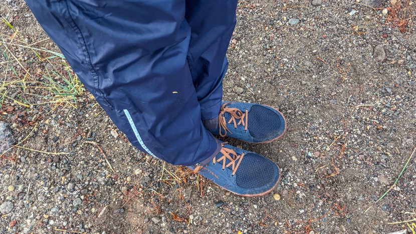 rain pants - we greatly appreciated how the 33,000ft pants fit around our ankles...