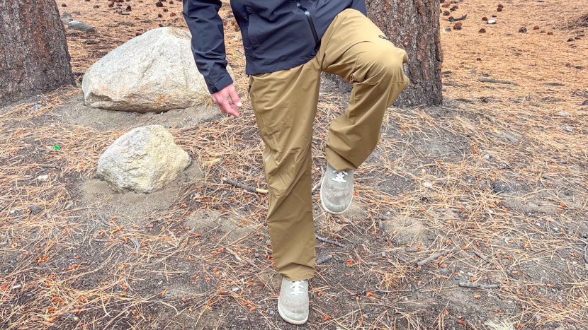 rain pants - we appreciated the mobility of the foray 3l, but there was excess...