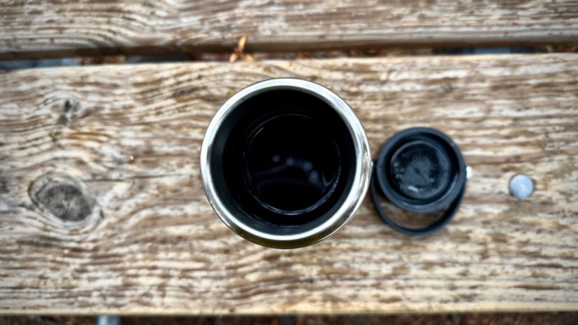 the hydro flask wide mouth features a variety of lids to swap...